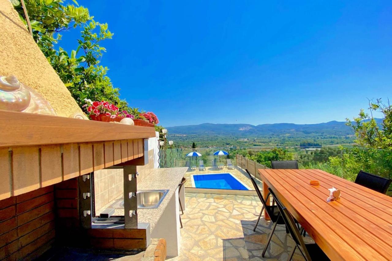 Villa Dinos By Posarellivillas Agrafoi Ngoại thất bức ảnh