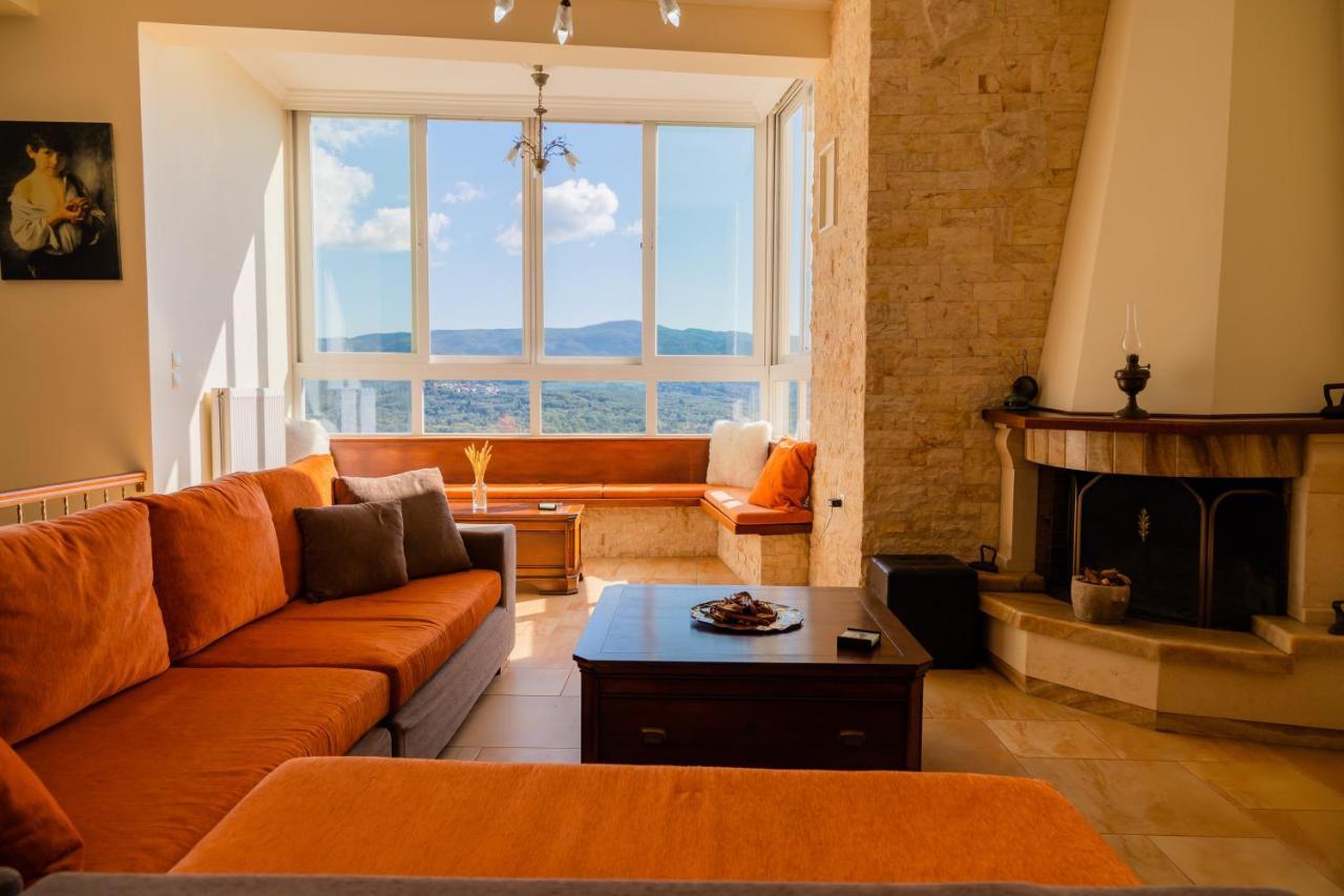 Villa Dinos By Posarellivillas Agrafoi Ngoại thất bức ảnh