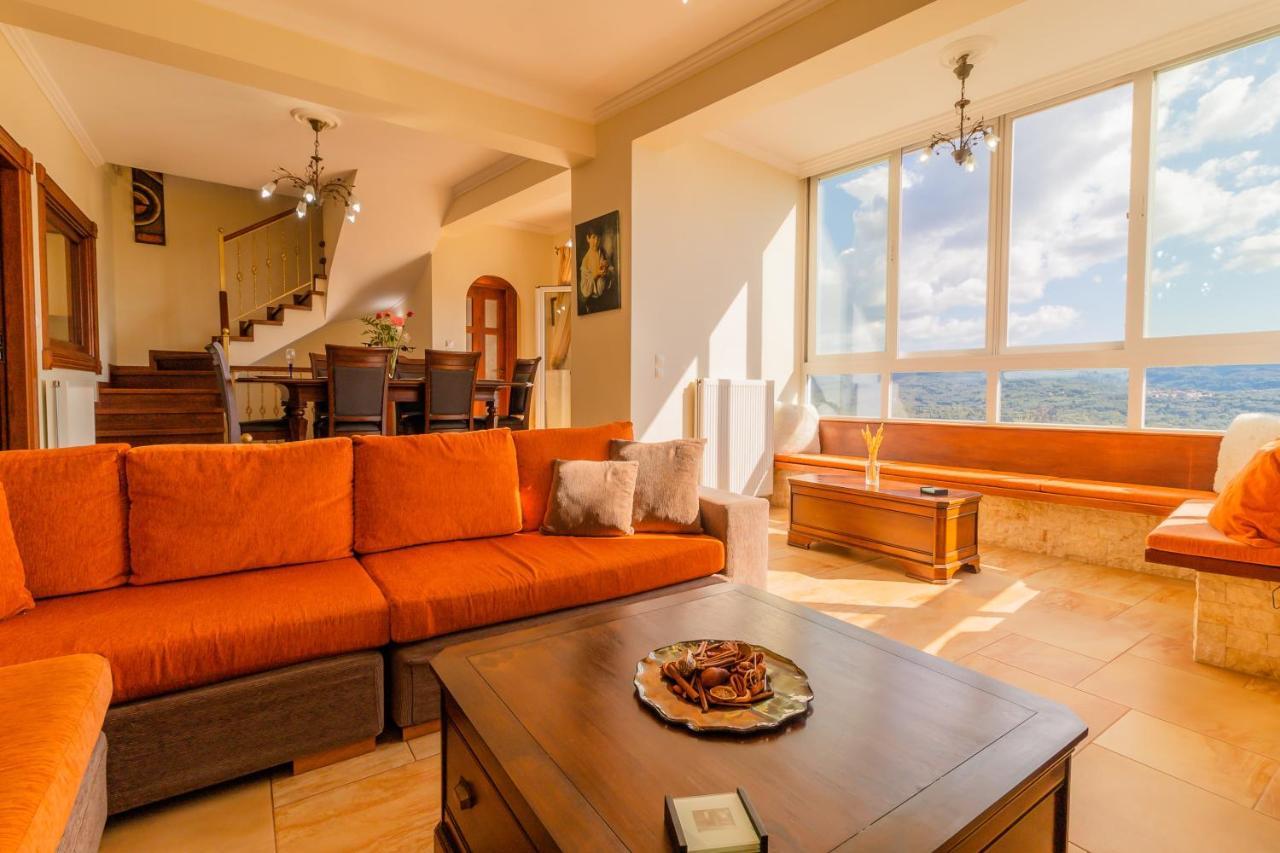 Villa Dinos By Posarellivillas Agrafoi Ngoại thất bức ảnh