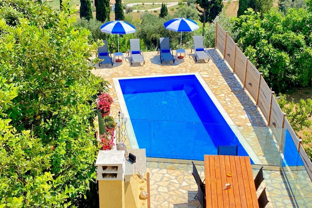 Villa Dinos By Posarellivillas Agrafoi Ngoại thất bức ảnh