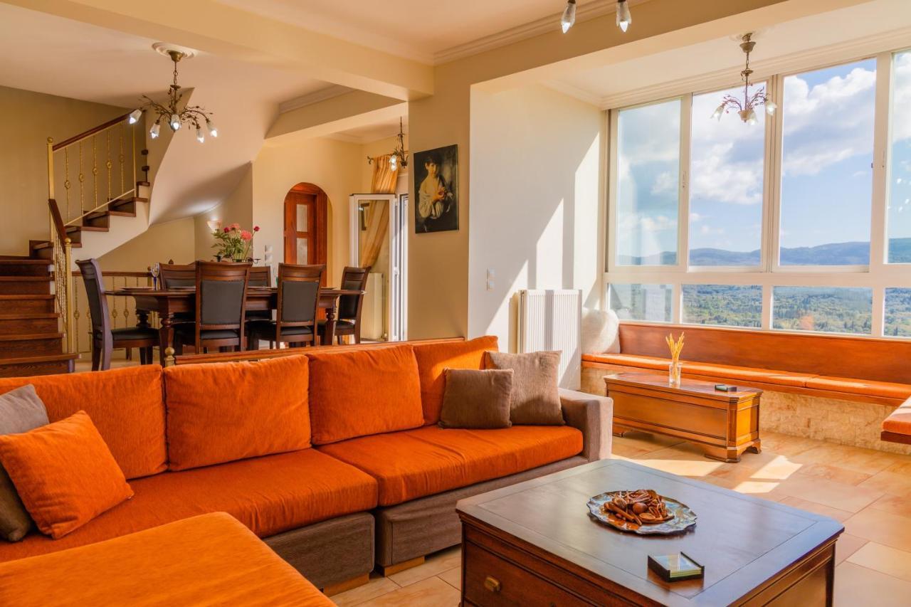 Villa Dinos By Posarellivillas Agrafoi Ngoại thất bức ảnh