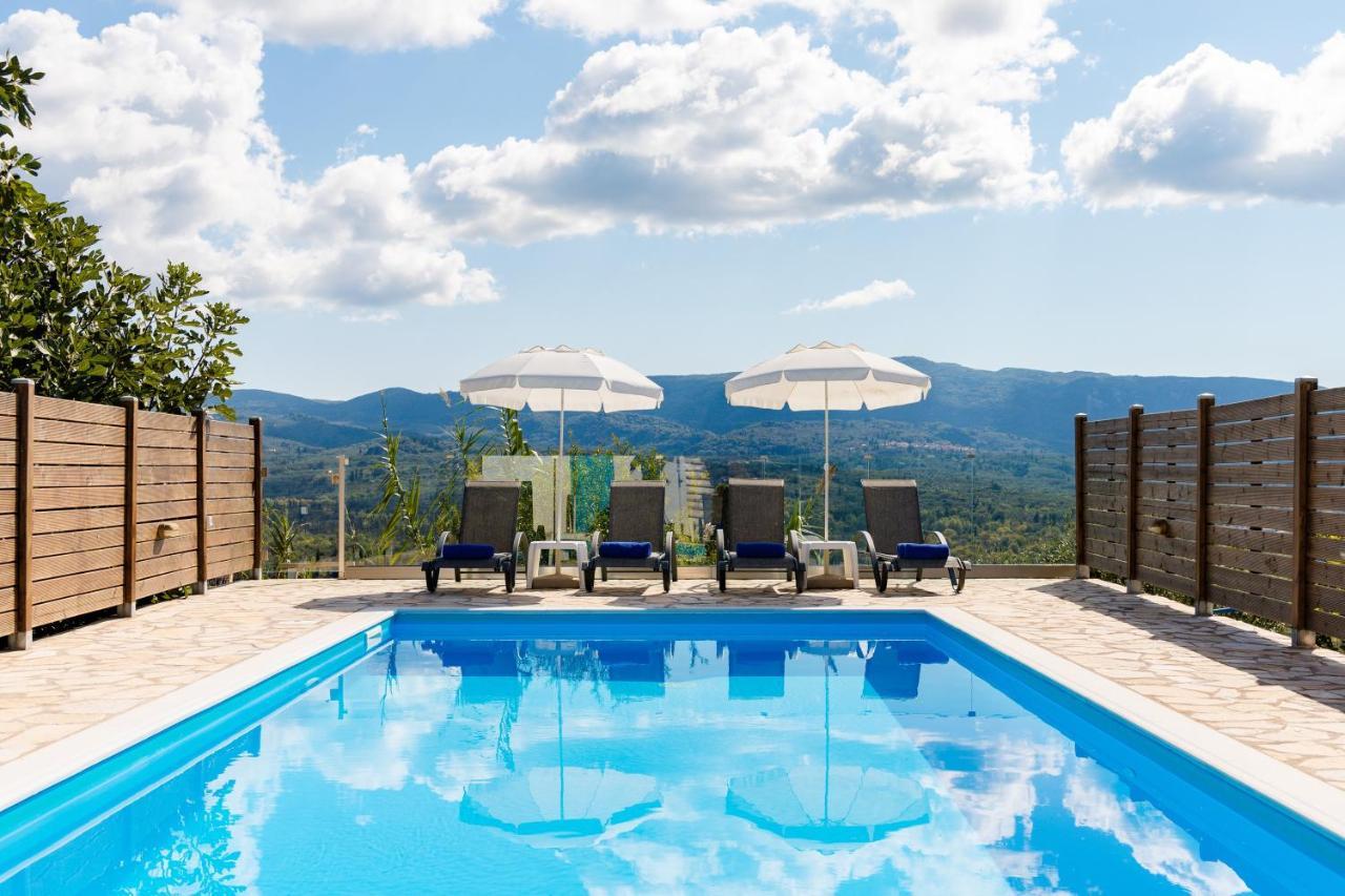 Villa Dinos By Posarellivillas Agrafoi Ngoại thất bức ảnh